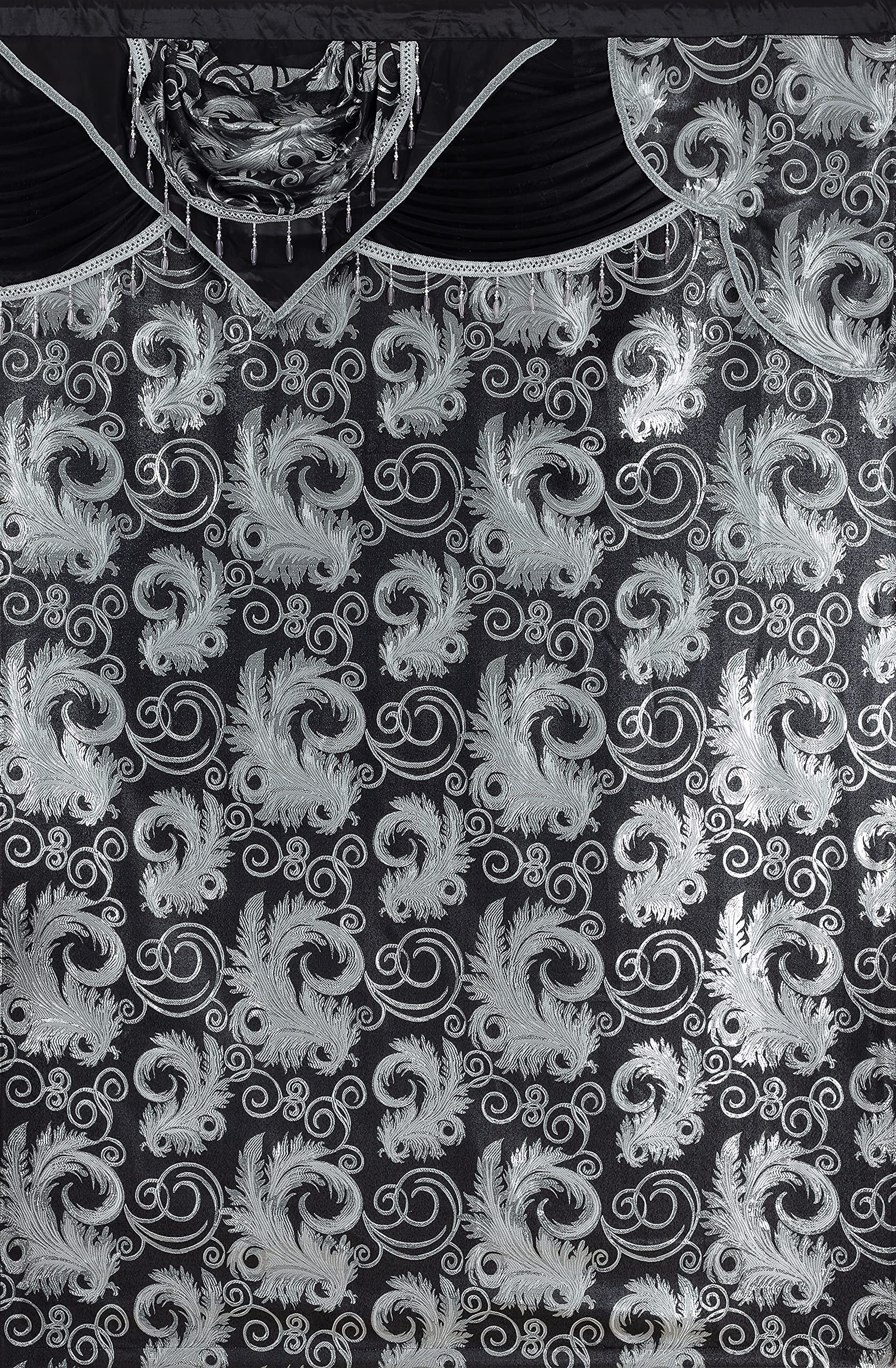 GLORY RUGS Polyester curtains deliver durable, easy-care fabric for everyday use.
