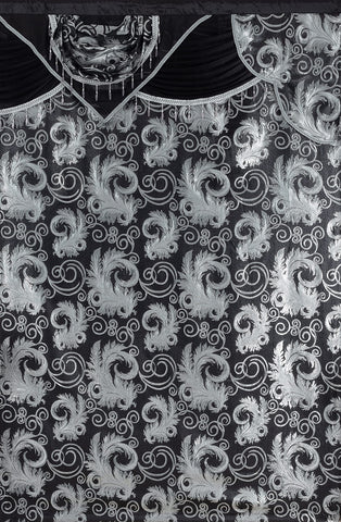 GLORY RUGS Polyester curtains deliver durable, easy-care fabric for everyday use.