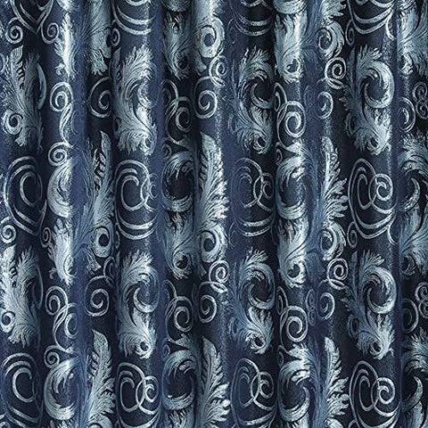 GLORY RUGS Black curtains elevate dining room ambiance with a refined look.