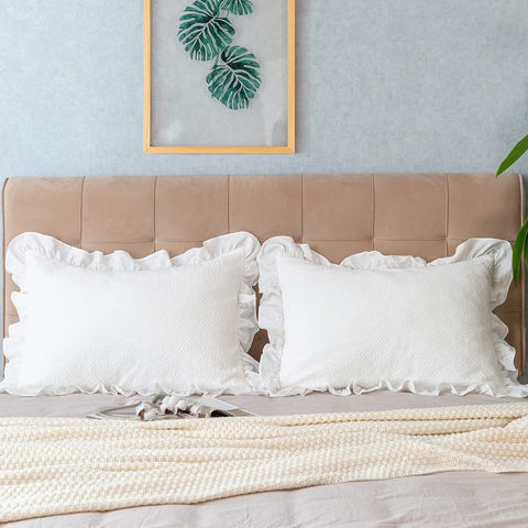 GLORY SEASON standard 20x26 shams with envelope closure for easy setup.