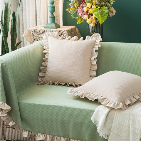 GLORY SEASON set-2 beige covers demonstrate coordinated living room styling