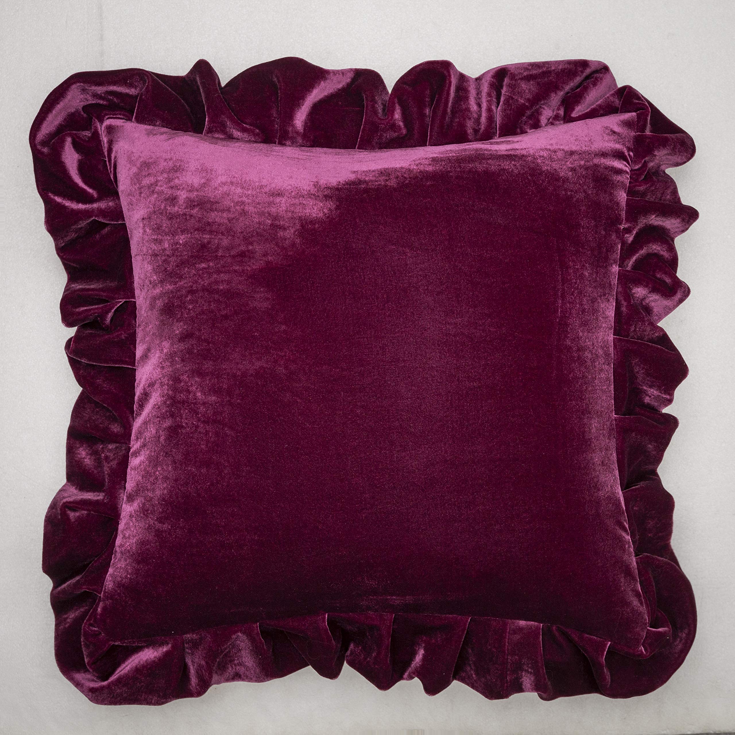 GLORY SEASON solid velvet finish complements rustic and modern decor
