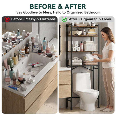 GloTika 4-Tier rack assembly steps illustrate easy 20-minute setup.