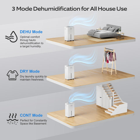 Glowells drain hose connection highlighting continuous drainage without manual emptying