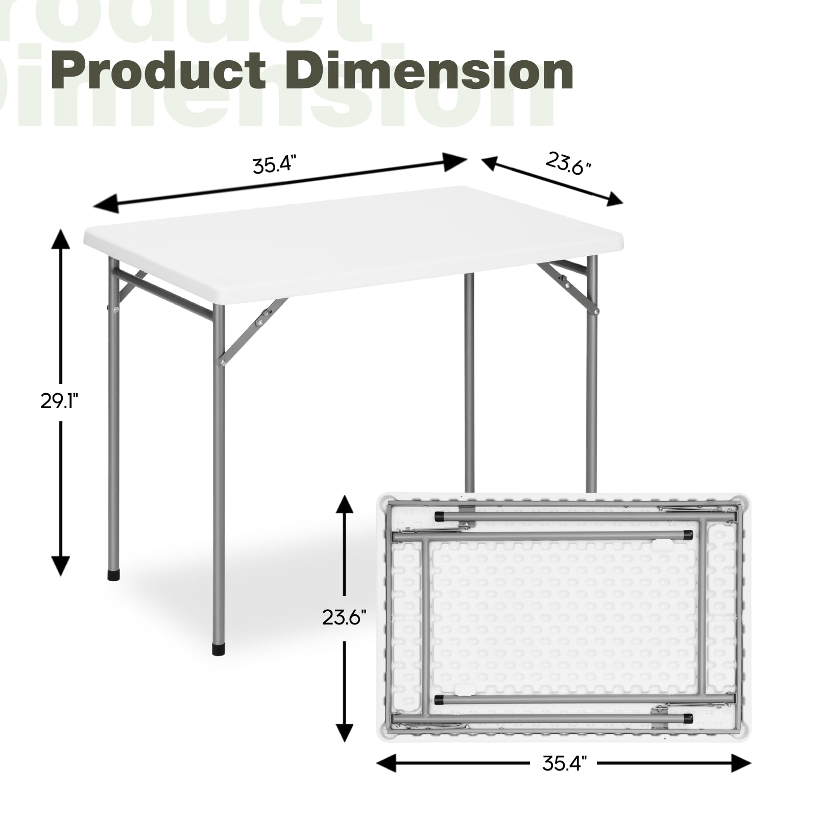 GlowitLian HDPE top resists scratches, ideal for crafts and meals.
