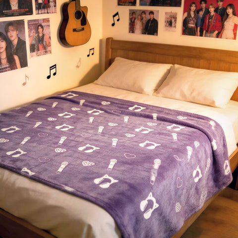Glowvibe gift idea blanket for K-pop fans sparks fandom pride.