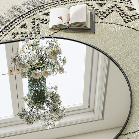 GLSLAND explosion-proof glass delivers clear, durable reflections from any angle.