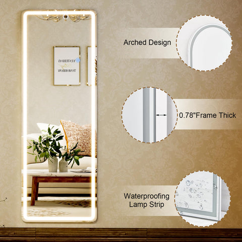 GLSLAND mirror frame is durable with shatterproof glass for long-lasting use