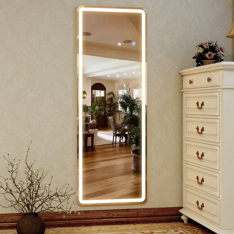 GLSLAND mirror features shatterproof glass and sturdy build for safety and durability