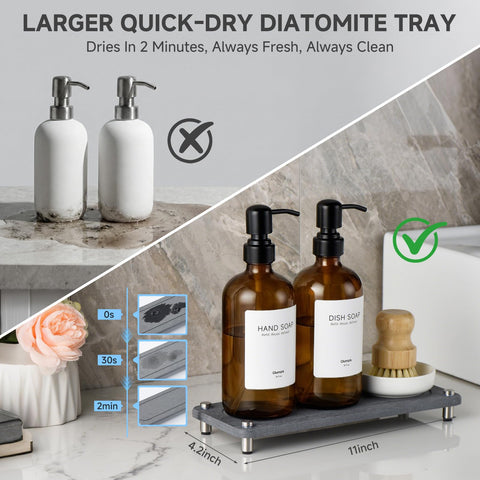 Stainless steel pumps delivering smooth, leak-free dispensing for Glumzrk dispensers.