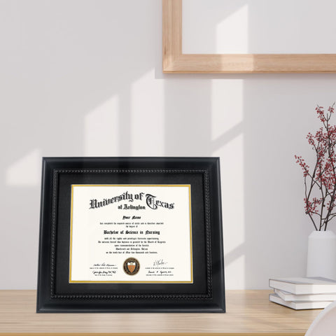 GMFrames gift-ready diploma frame suitable for weddings and anniversaries.