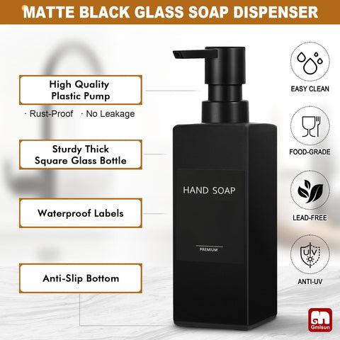 GMISUN metal sponge holder with tilted base promotes fast drying and reduced sink clutter.