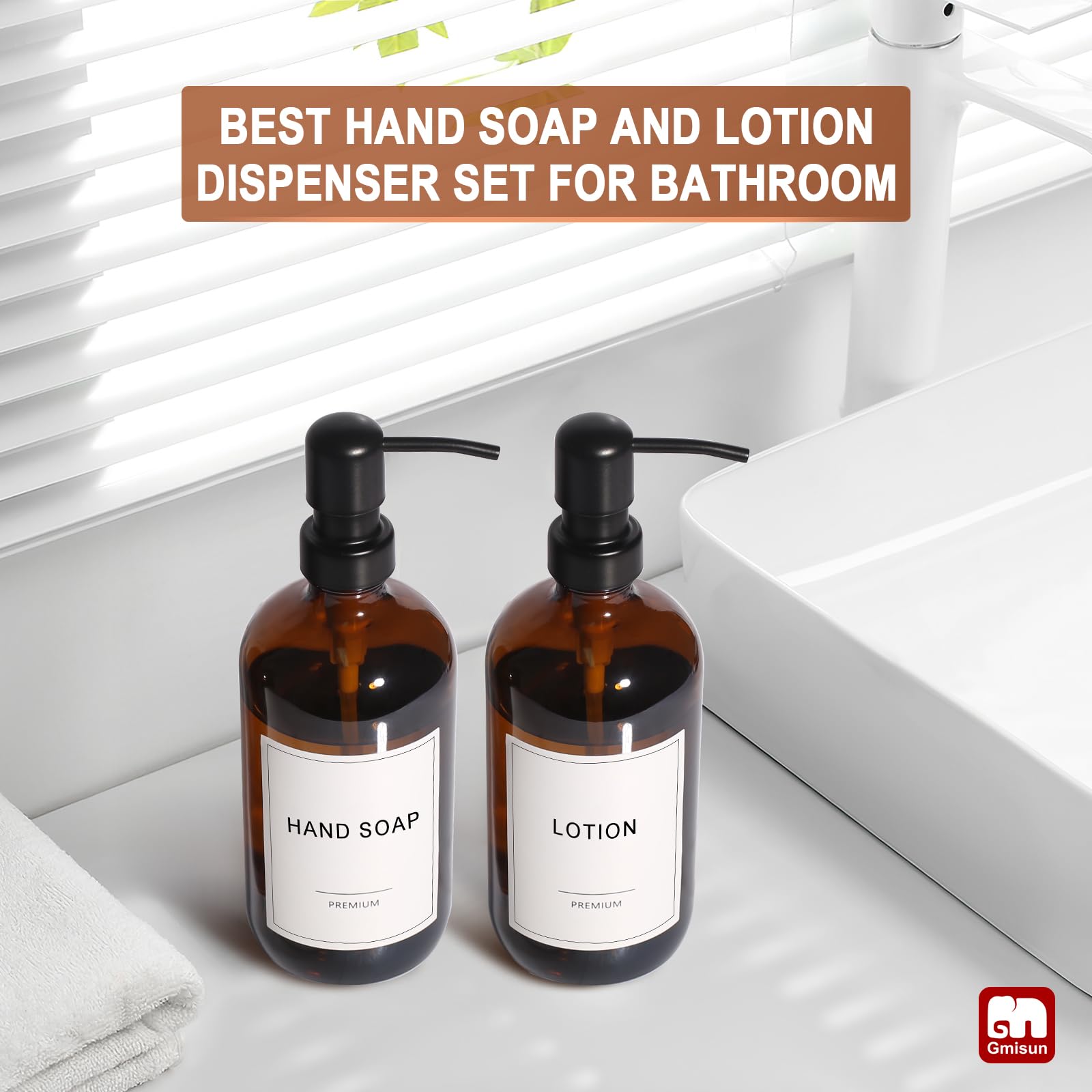 GMISUN pump delivers controlled soap output with minimal mess