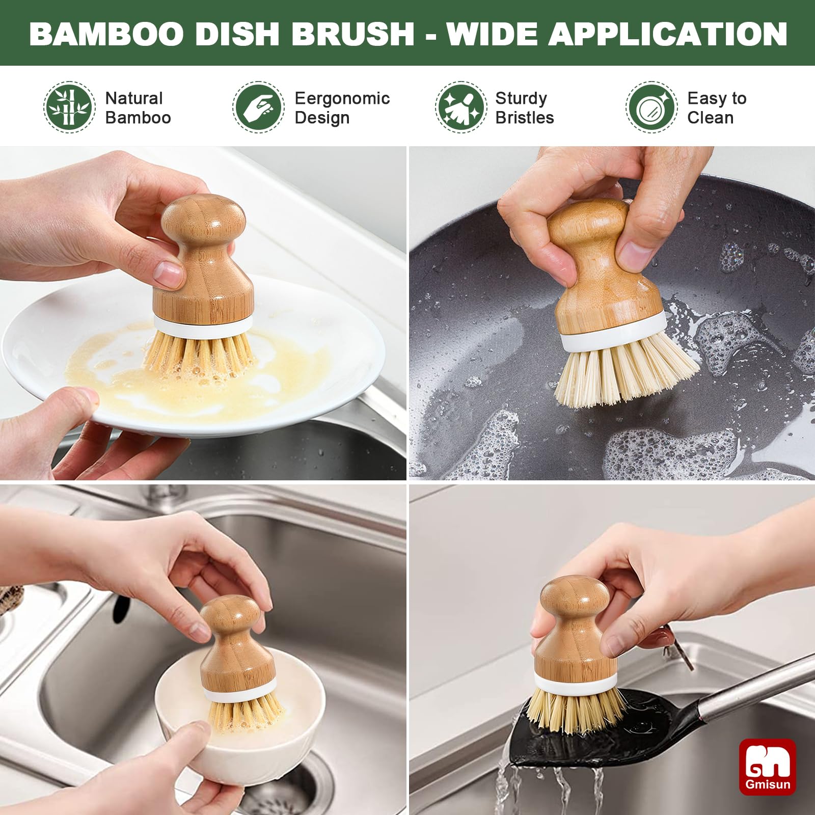 GMISUN rustproof pump ensures smooth, drip-free soap release