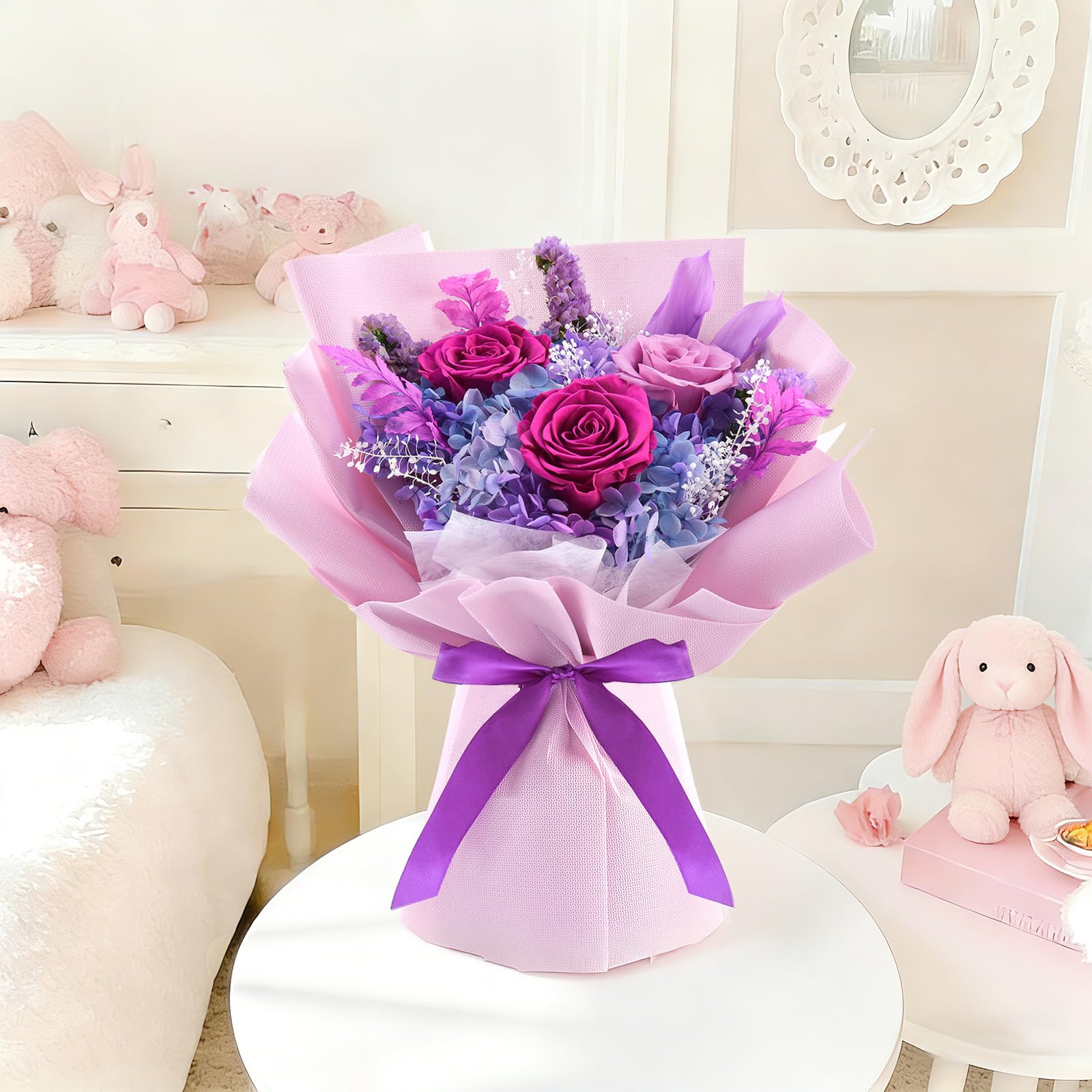 Gnifot close-up petals and textures show premium handcrafted details.
