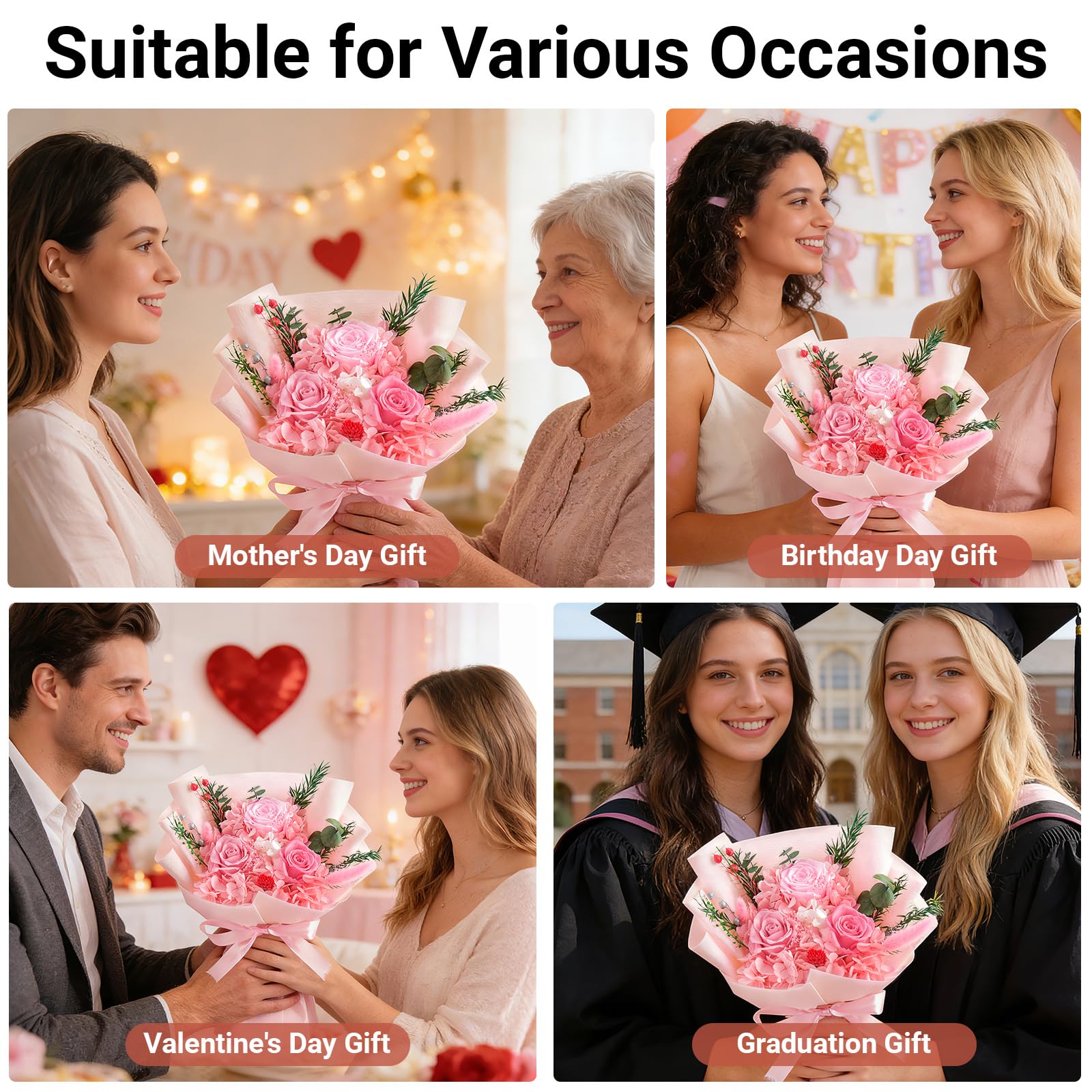 Gnifot ready-to-display decor ideal for birthdays and anniversaries