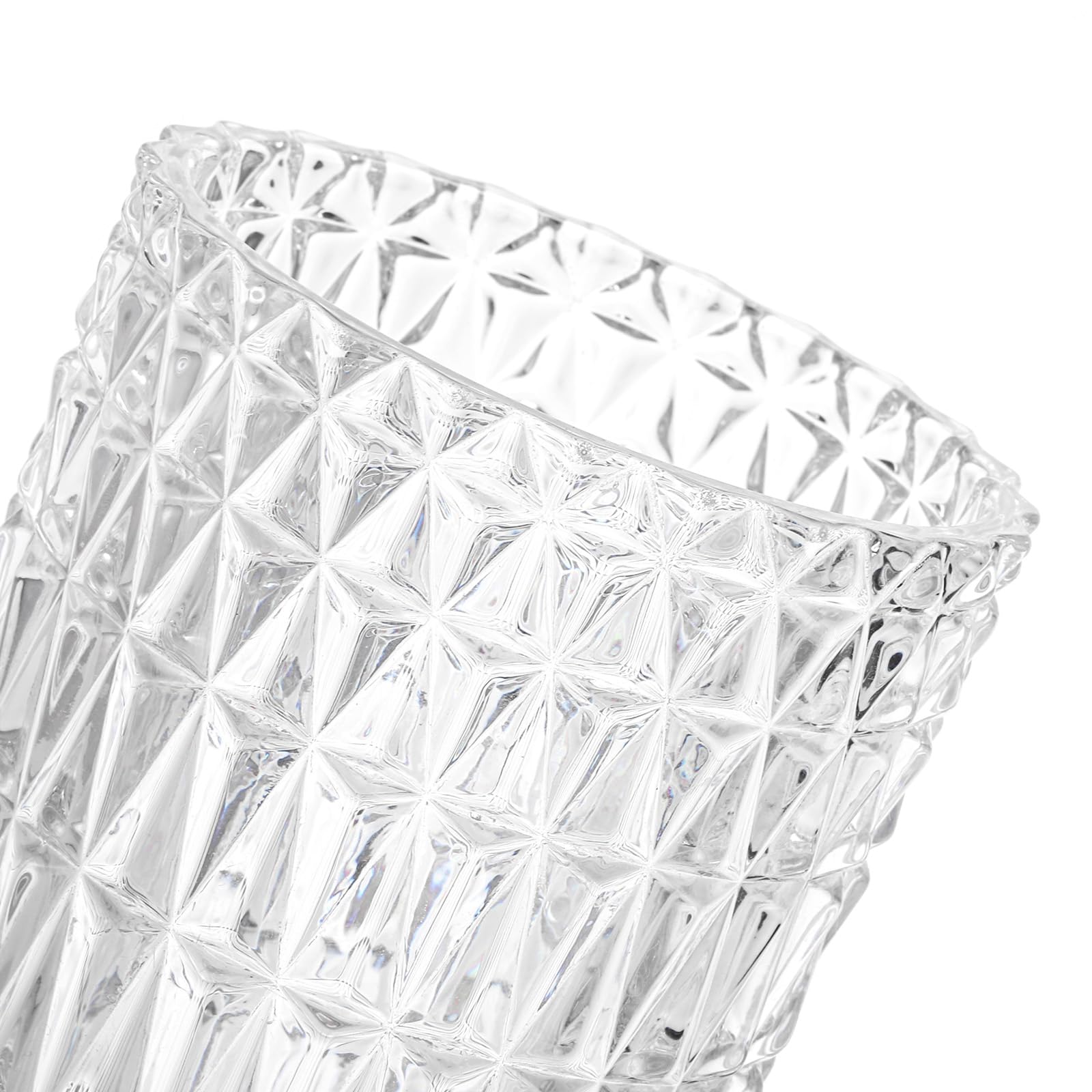 Goaste embossed vase 7-inch three-pack packaging demonstrates safe shipping.