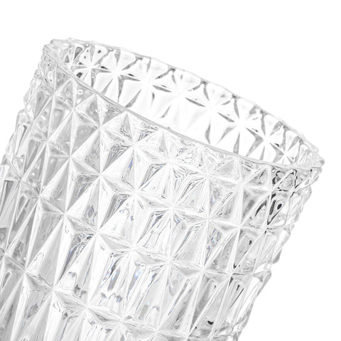 Goaste embossed vase 7-inch three-pack packaging demonstrates safe shipping.