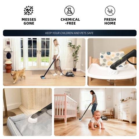 GOATCLEAN ready-for-car detailing when steam loosens grime on interiors.