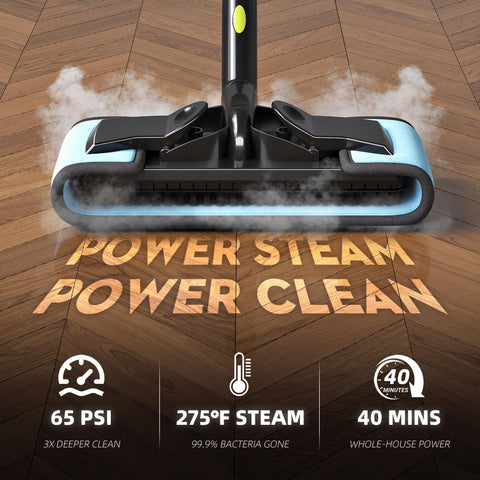 GOATCLEAN fabric steamer for upholstery refresh and gentle textiles.