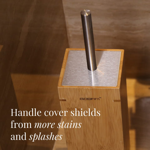 GOBAM anti-slip base prevents slips and protects the surface.