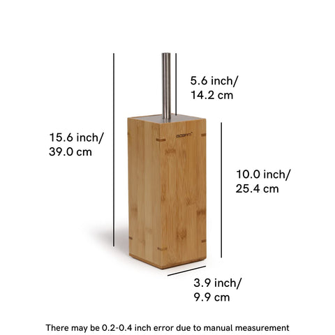 GOBAM disassemblable brush for easy cleaning and drying.