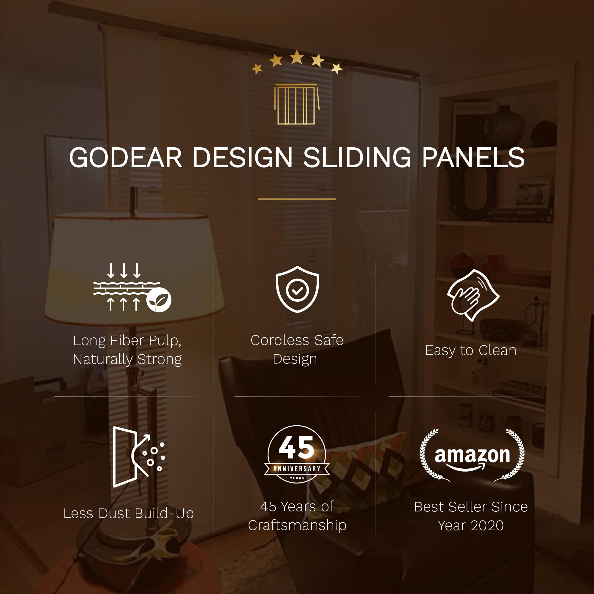 GoDear Design cordless system emphasizes kid and pet friendly operation.