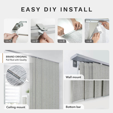 GoDear Design white backside panel conveys backside color for aesthetic versatility.