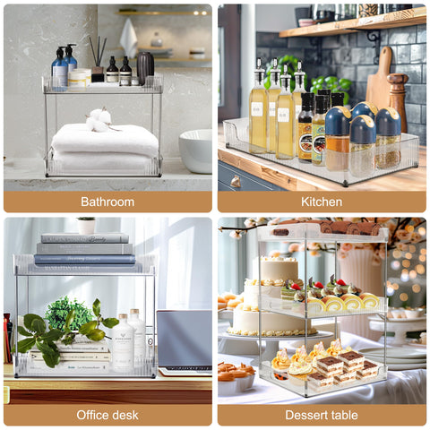 Goderewild non-slip base prevents slips and keeps items secure on countertops.