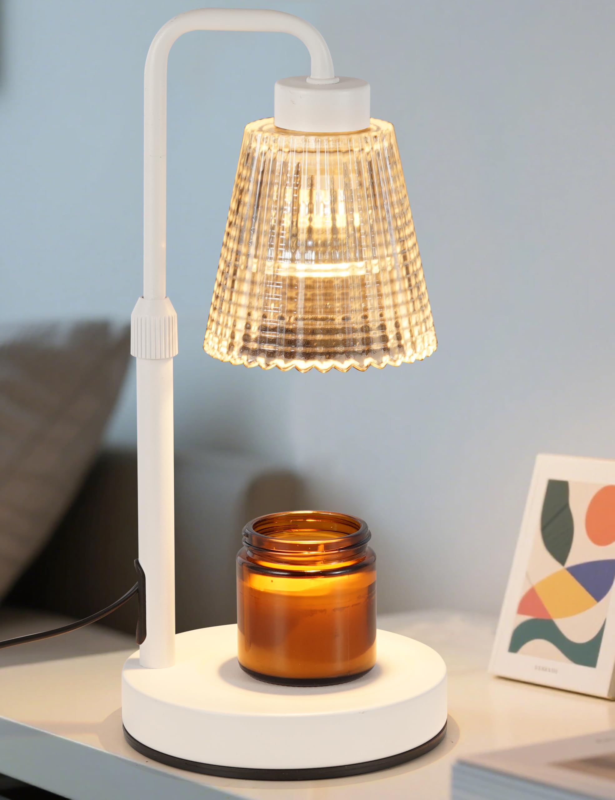 GODONLIF candle warmer lamp base showing a sturdy stand for stable, safe operation.