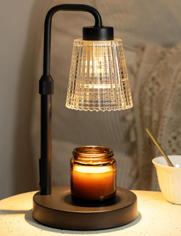 GODONLIF Candle Warmer Lamp base and shade for safe, top-down melting