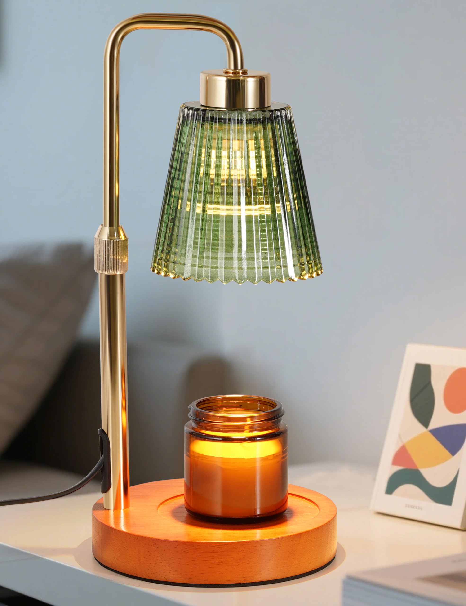 GODONLIF candle warmer lamp dimmable for customizable ambiance