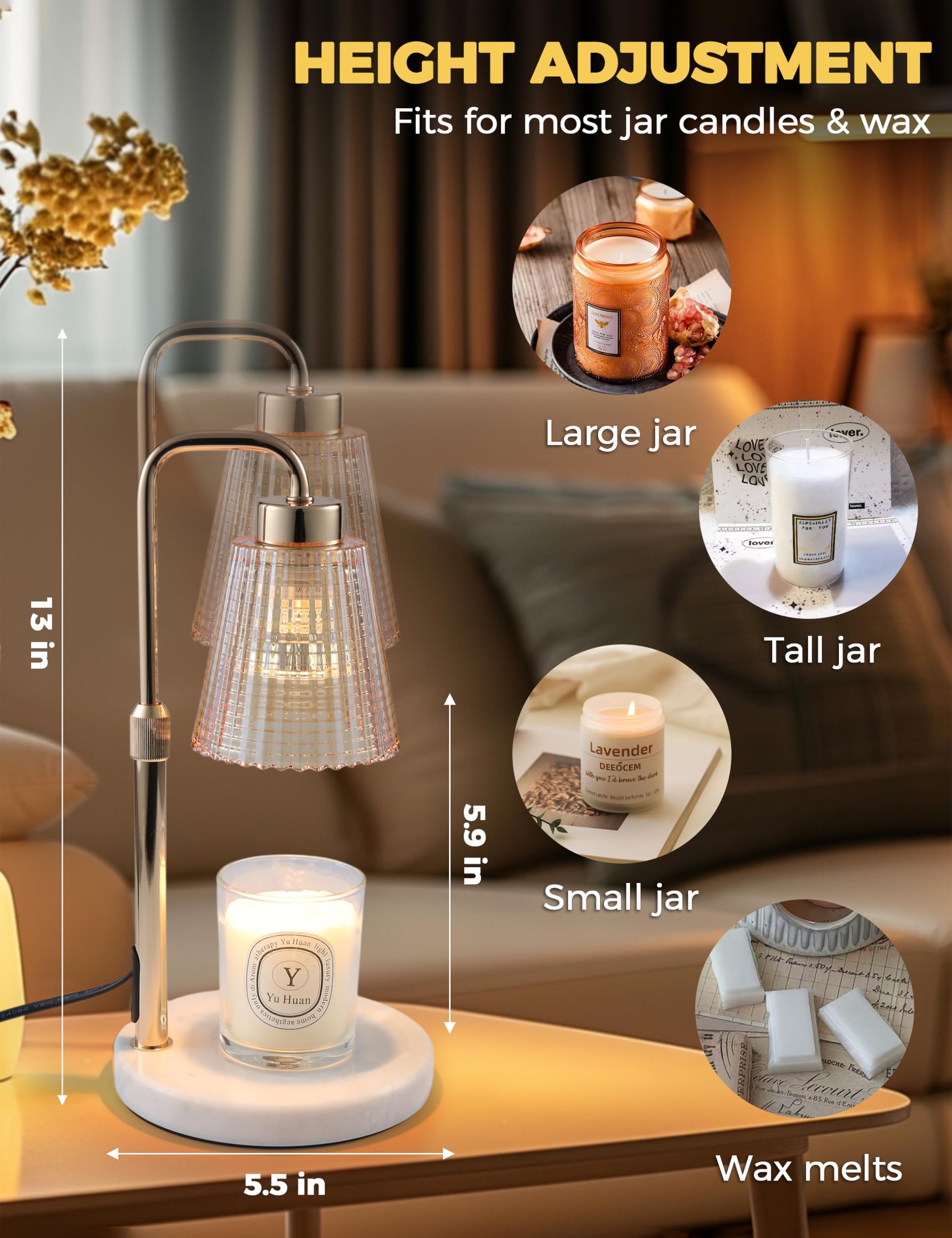 GODONLIF candle warmer lamp gift ready packaging — perfect for home lovers