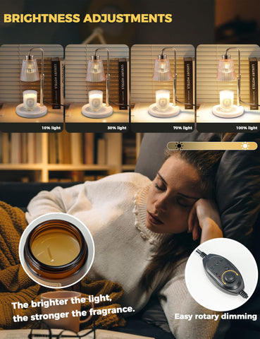 GODONLIF candle warmer lamp timer — fragrance on schedule