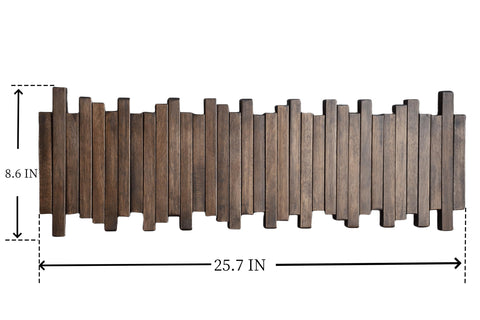 GOGREEBELL wall mount installation with hidden screws via French cleats.