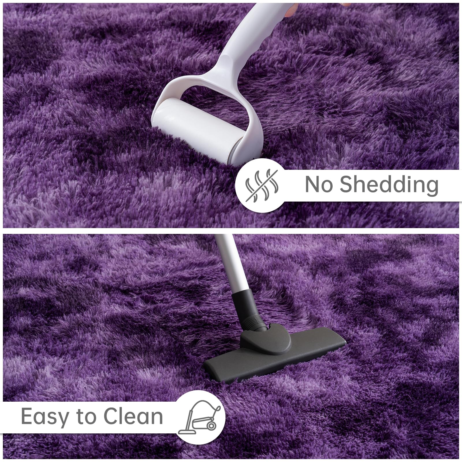 Packaging vacuum-sealed; allows rug to regain fluff after unpacking