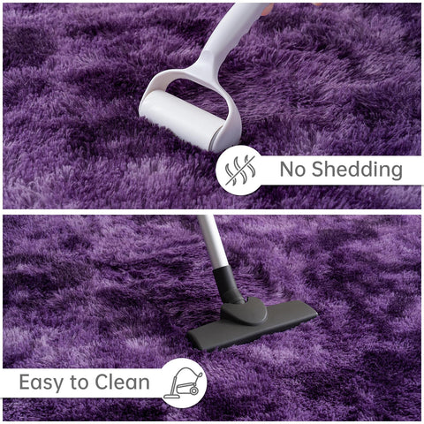Packaging vacuum-sealed; allows rug to regain fluff after unpacking
