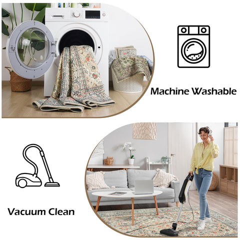 Goideal rug folds for storage and travels light for dorms or bedrooms