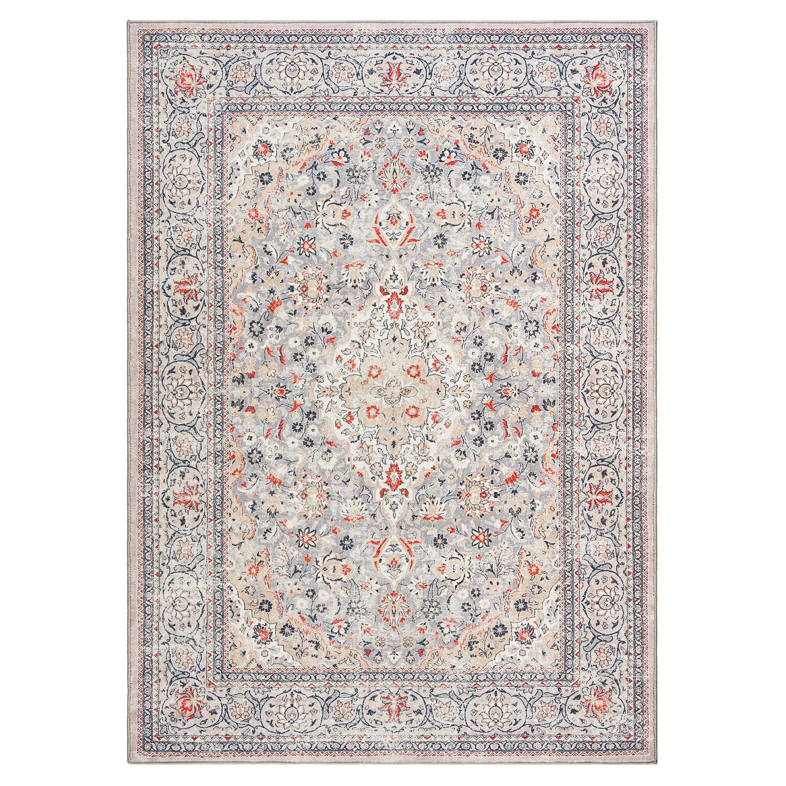 Goideal 4x6 beige rug fits living rooms, bedrooms, and offices