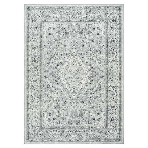 Lightweight Goideal rug easily relocates between entryway, living space, and bedrooms.