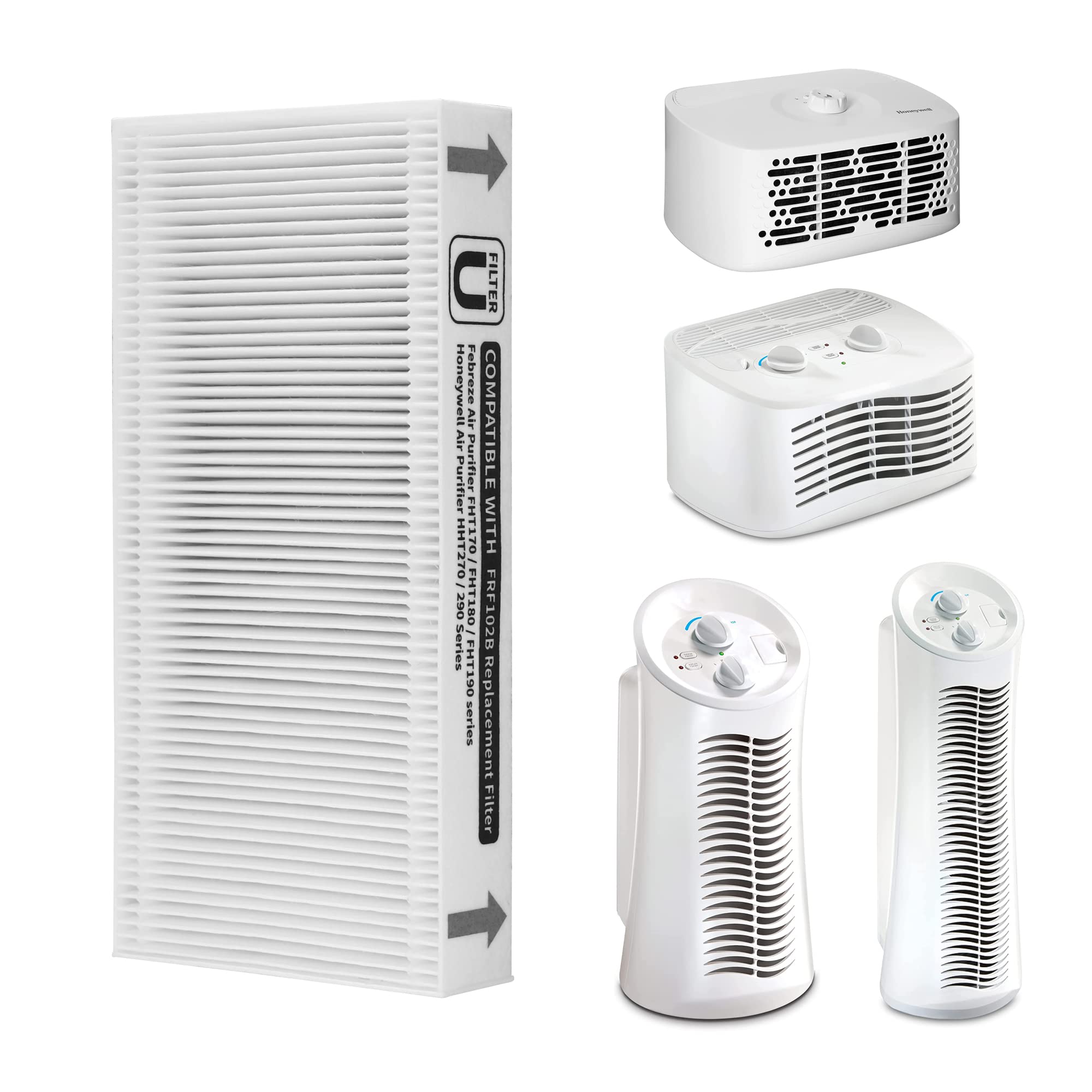 GoKBNY FRF102B carbon pre-filter close-up highlighting odor-reducing design.
