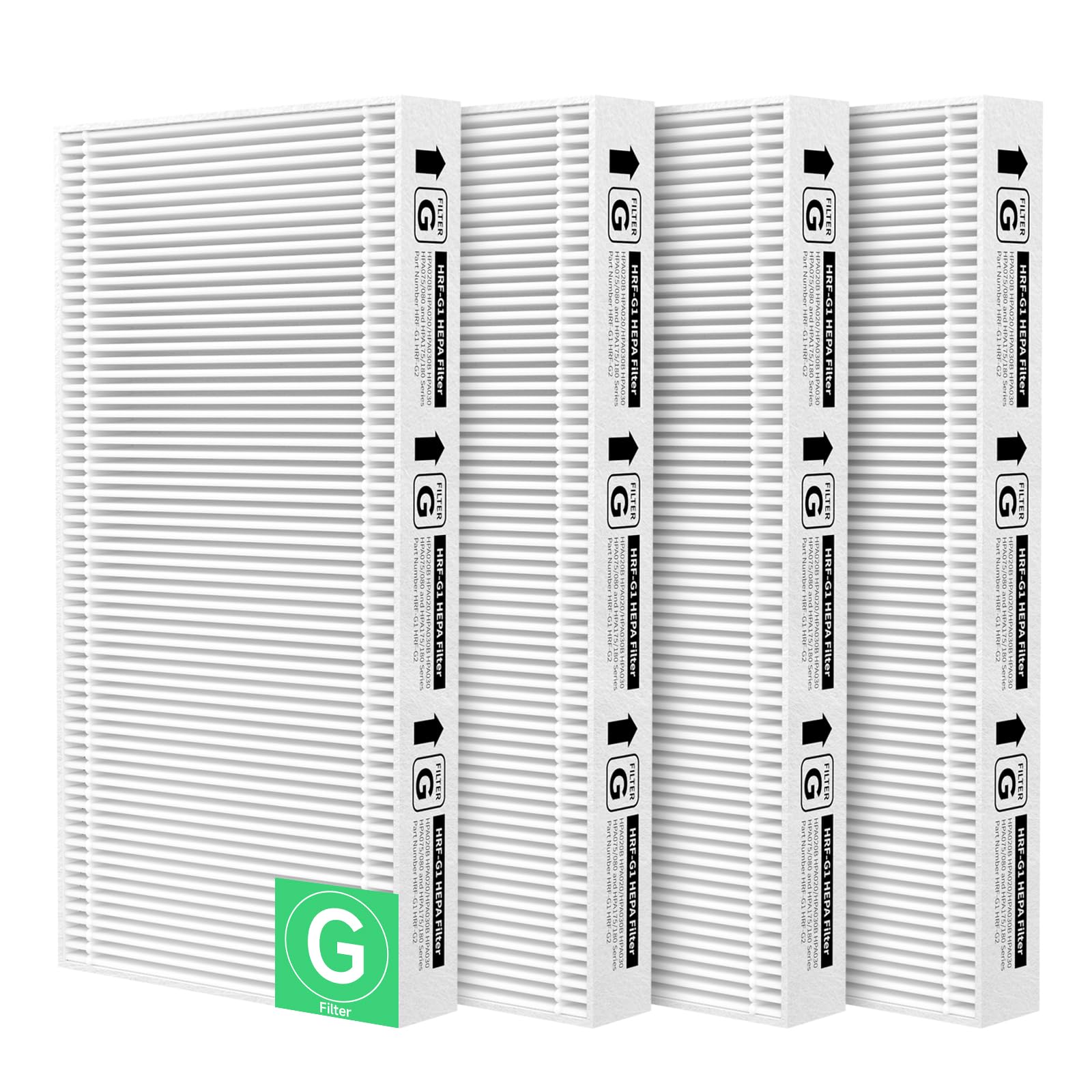 GoKBNY HRF-G4PACK front view, compatible with Honeywell purifiers