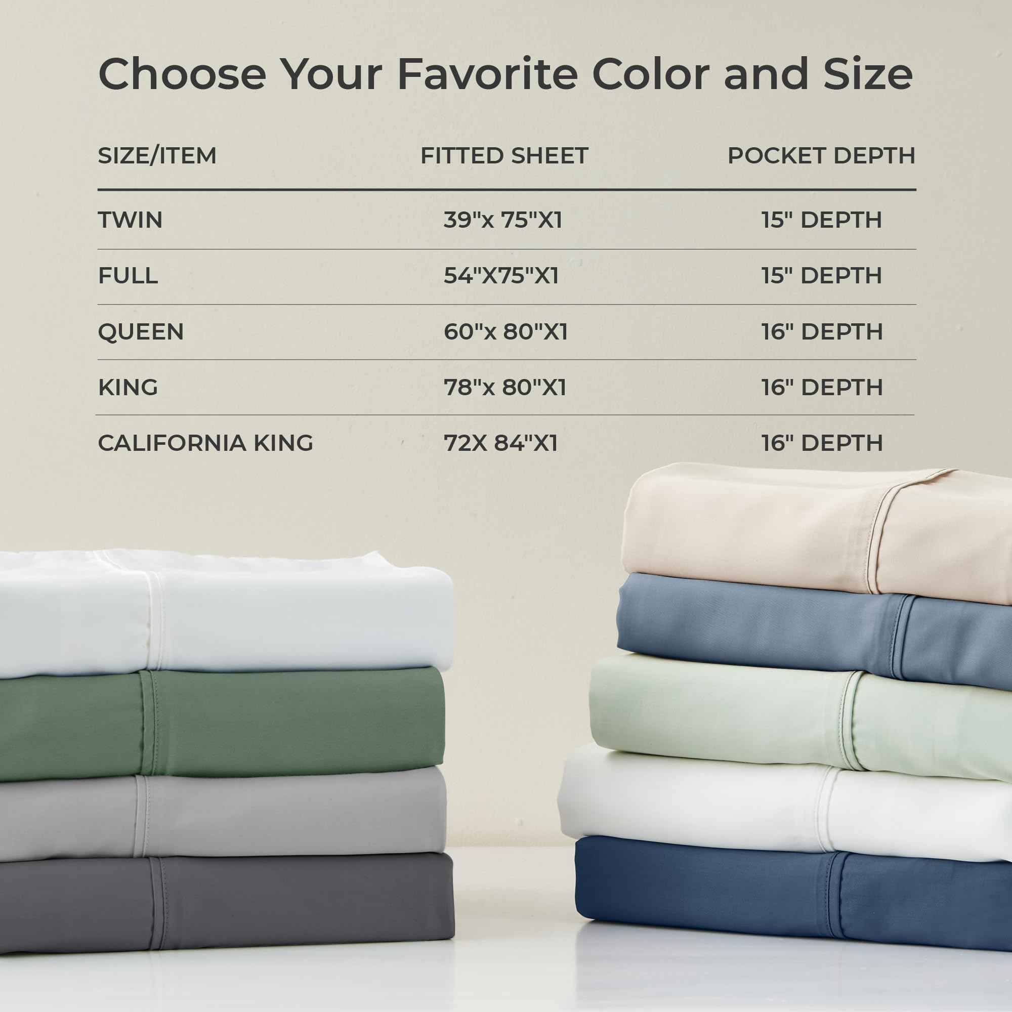 Gokotta OEKO-TEX certified fitted sheet for safe, responsibly made bedding