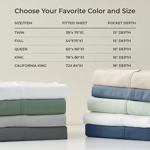 Gokotta OEKO-TEX certified fitted sheet for safe, responsibly made bedding