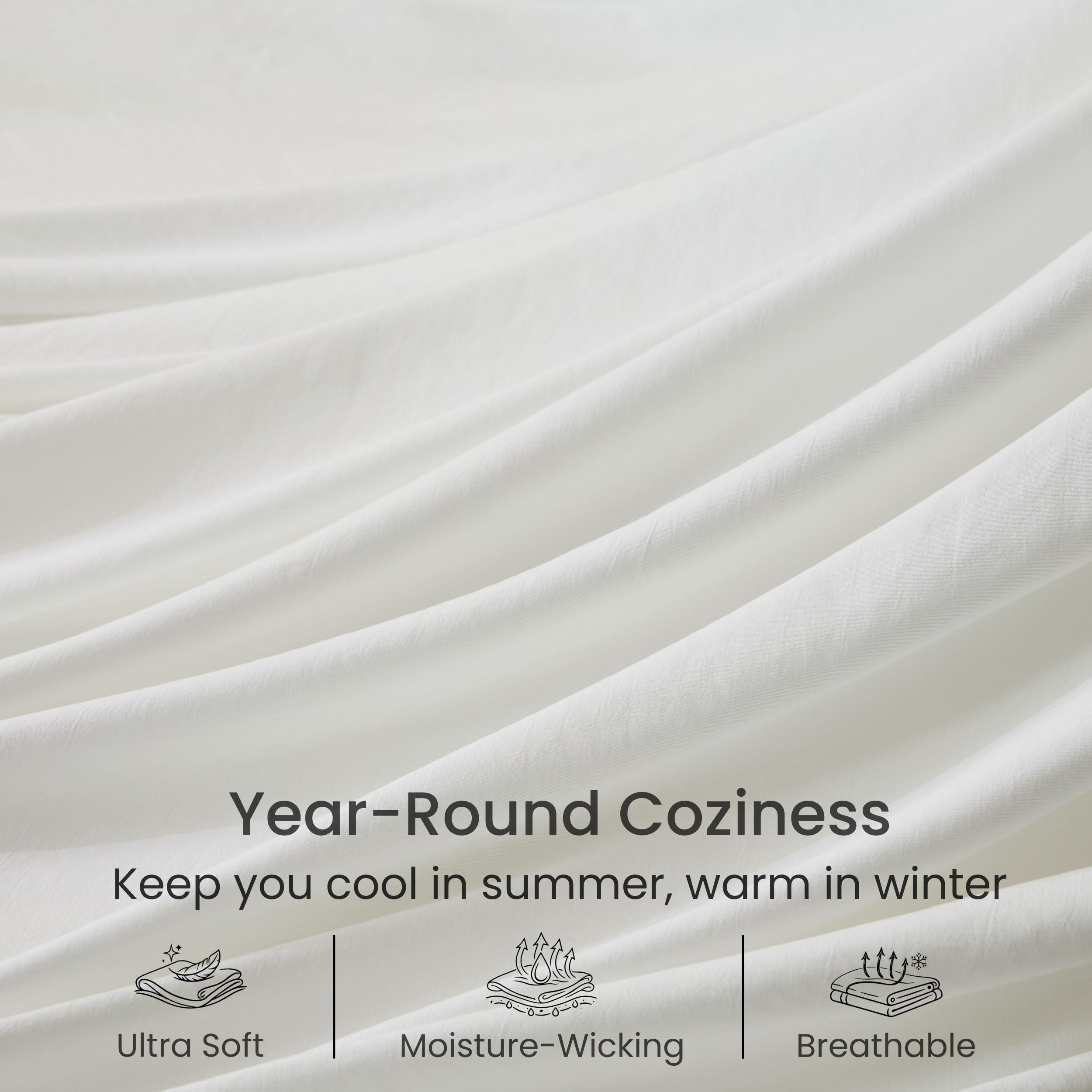 GOKOTTA washed and brushed microfiber delivers breathable softness.