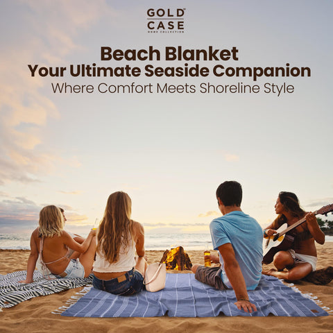 Gold Case Lycia towel set shown folded for easy packing