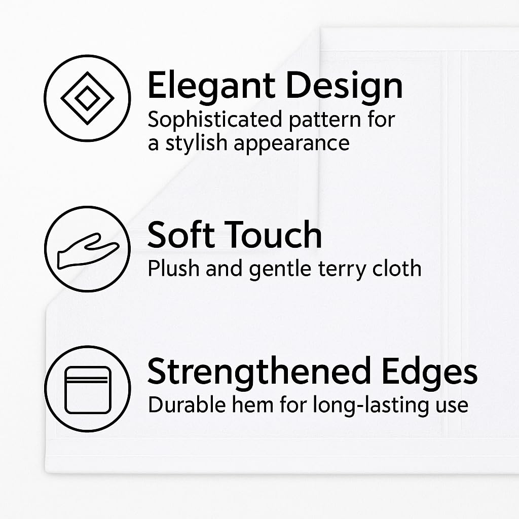 Gold Textiles quick-drying cotton-blend mat, 20x30, helps bathrooms stay fresh.