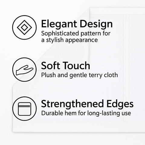 Gold Textiles quick-drying cotton-blend mat, 20x30, helps bathrooms stay fresh.