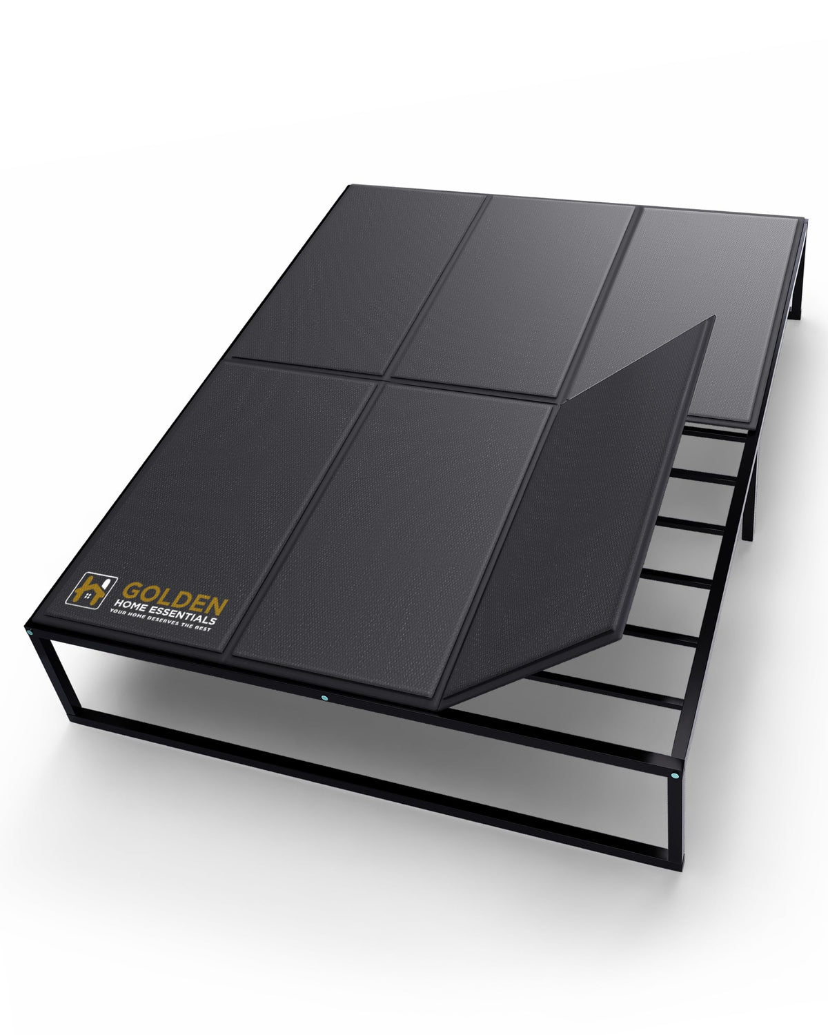 Golden Home Essentials bunkie board king-size 76x80 provides sturdy, slim mattress support.