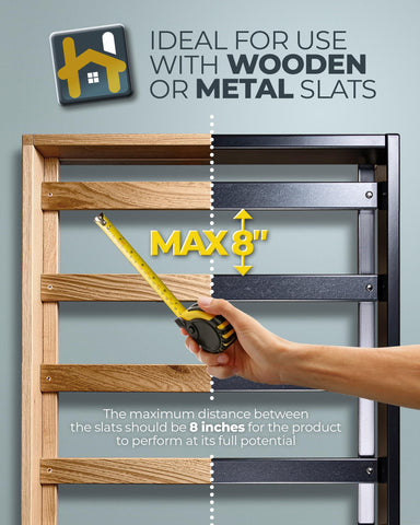 Golden Home Essentials bunkie board tool-free setup illustrates quick placement across frames.